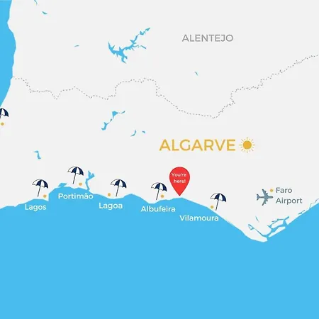 Apartmán Balaia 3br Sunny Terrace Albufeira